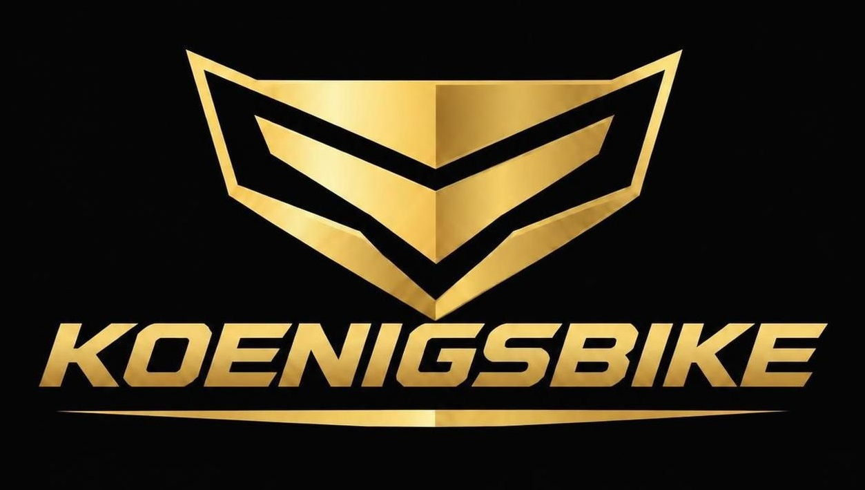 KOENIGSBIKE brand logo and premium bicycle representing trademarks, design patents, and domain portfolio